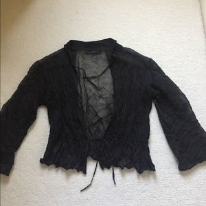 Gucci sheer cardigan